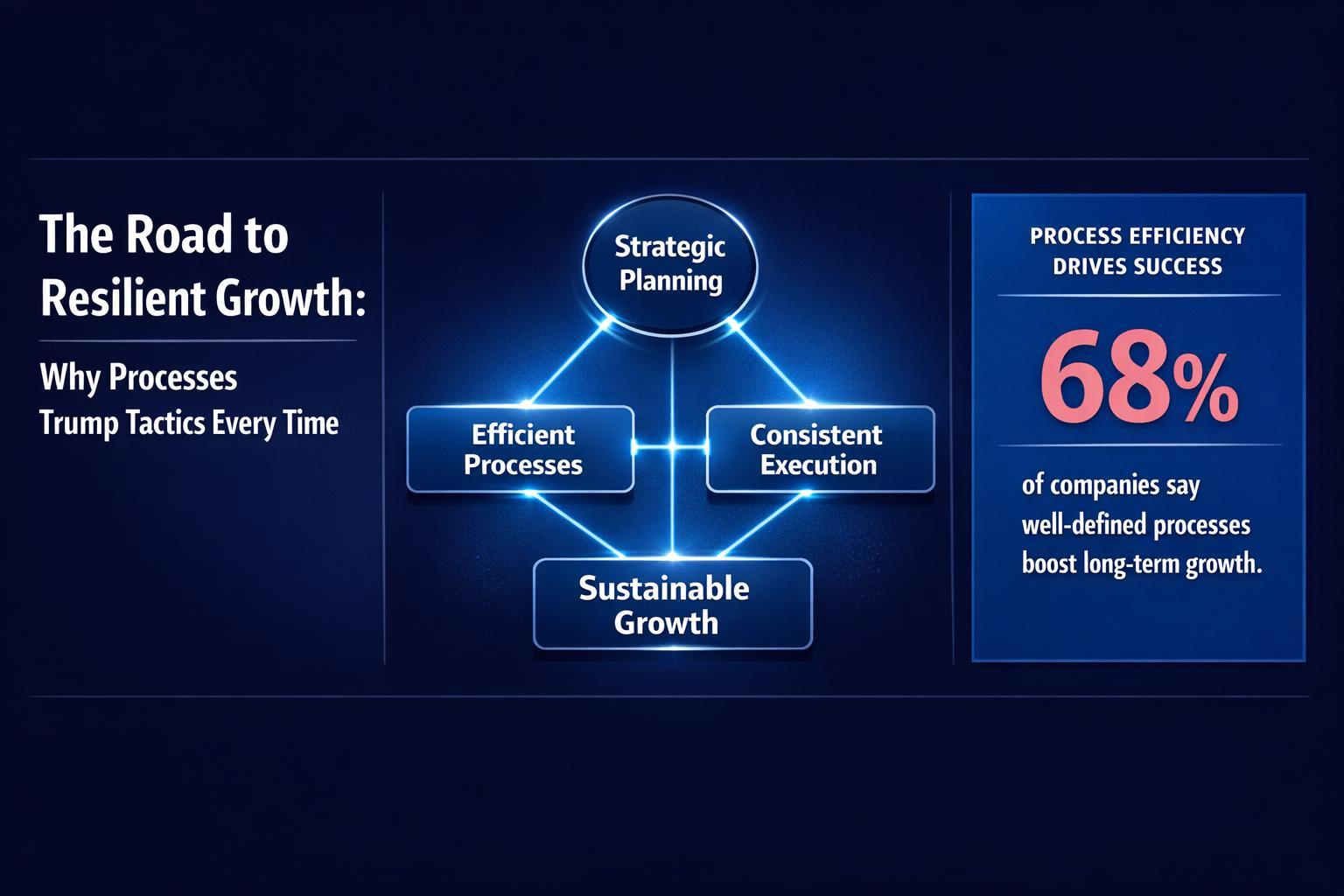 The Road to Resilient Growth: Why Processes Trump Tactics Every Time — infographic guide for B2B sales and revenue teams | Revspire