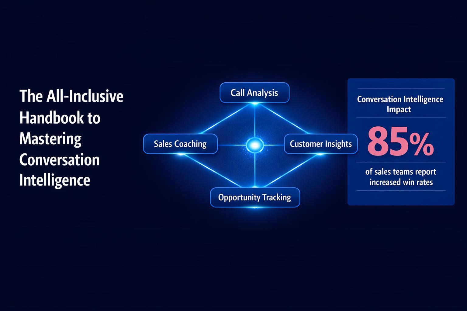 The All-Inclusive Handbook to Mastering Conversation Intelligence — infographic guide for B2B sales and revenue teams | Revspire