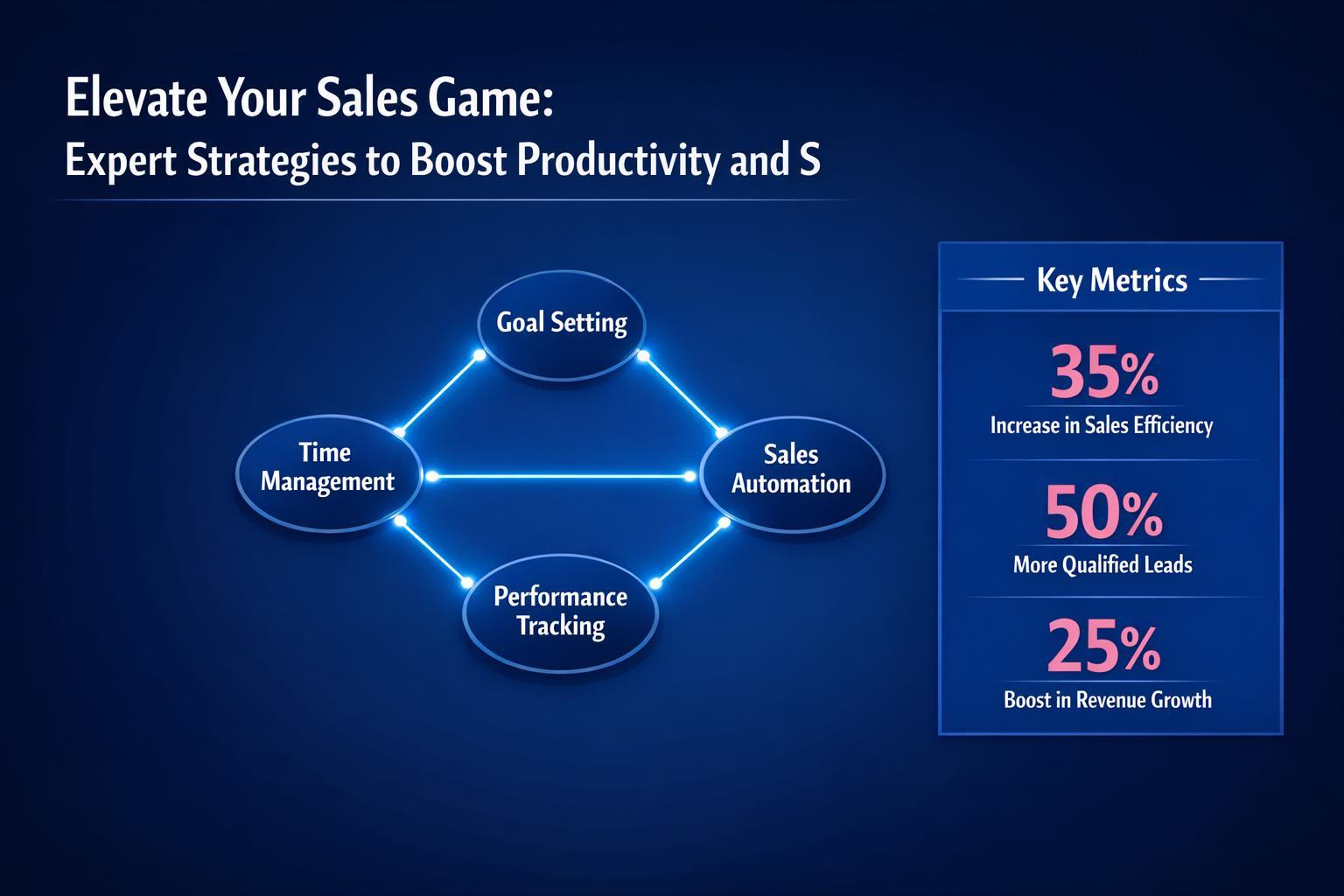 Elevate Your Sales Game: Expert Strategies to Boost Productivity and Secure More Deals — infographic guide for B2B sales and revenue teams | Revspire