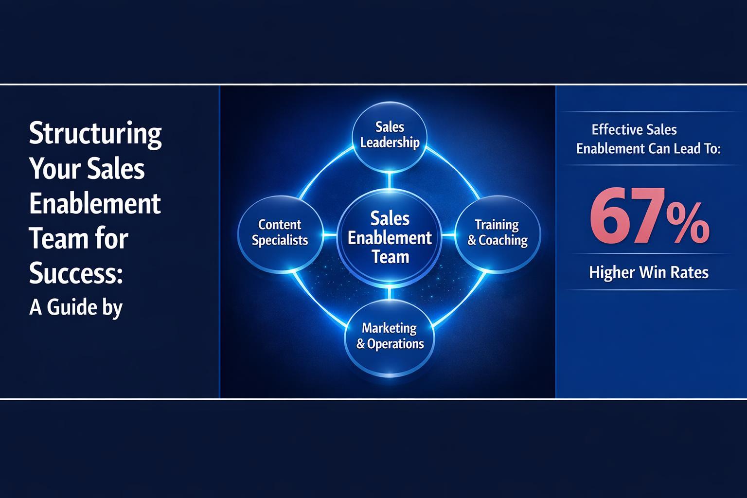 Structuring Your Sales Enablement Team for Success: A Guide by RevSpire — infographic guide for B2B sales and revenue teams | Revspire