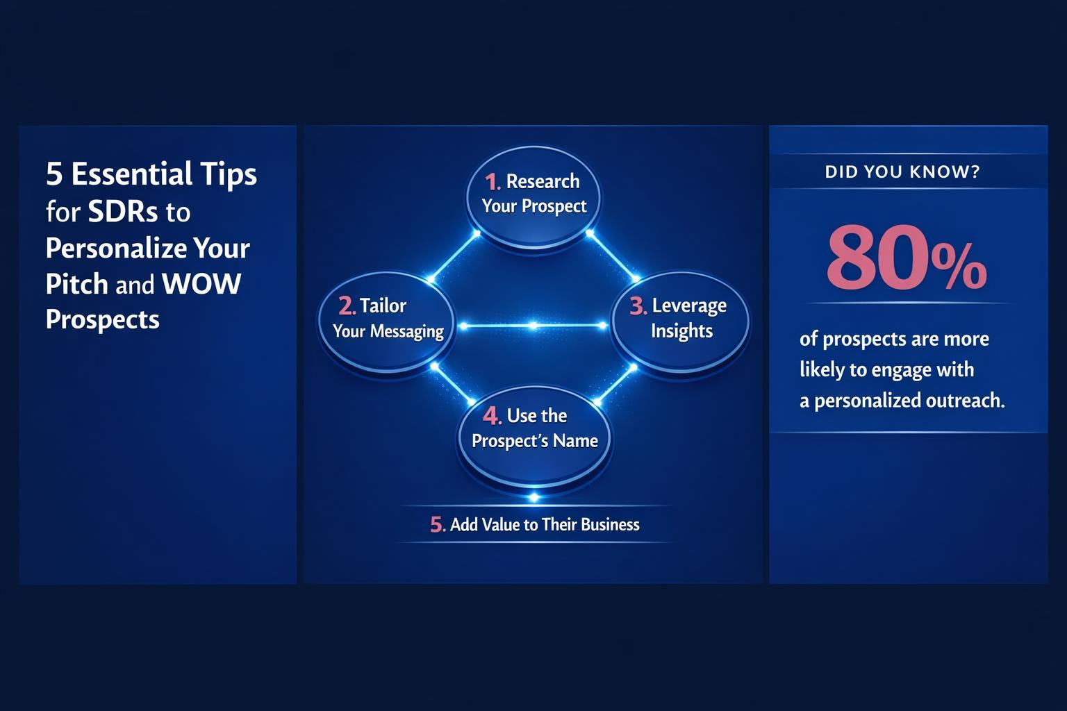 5 Essential Tips for SDRs to Personalize Your Pitch and WOW Prospects