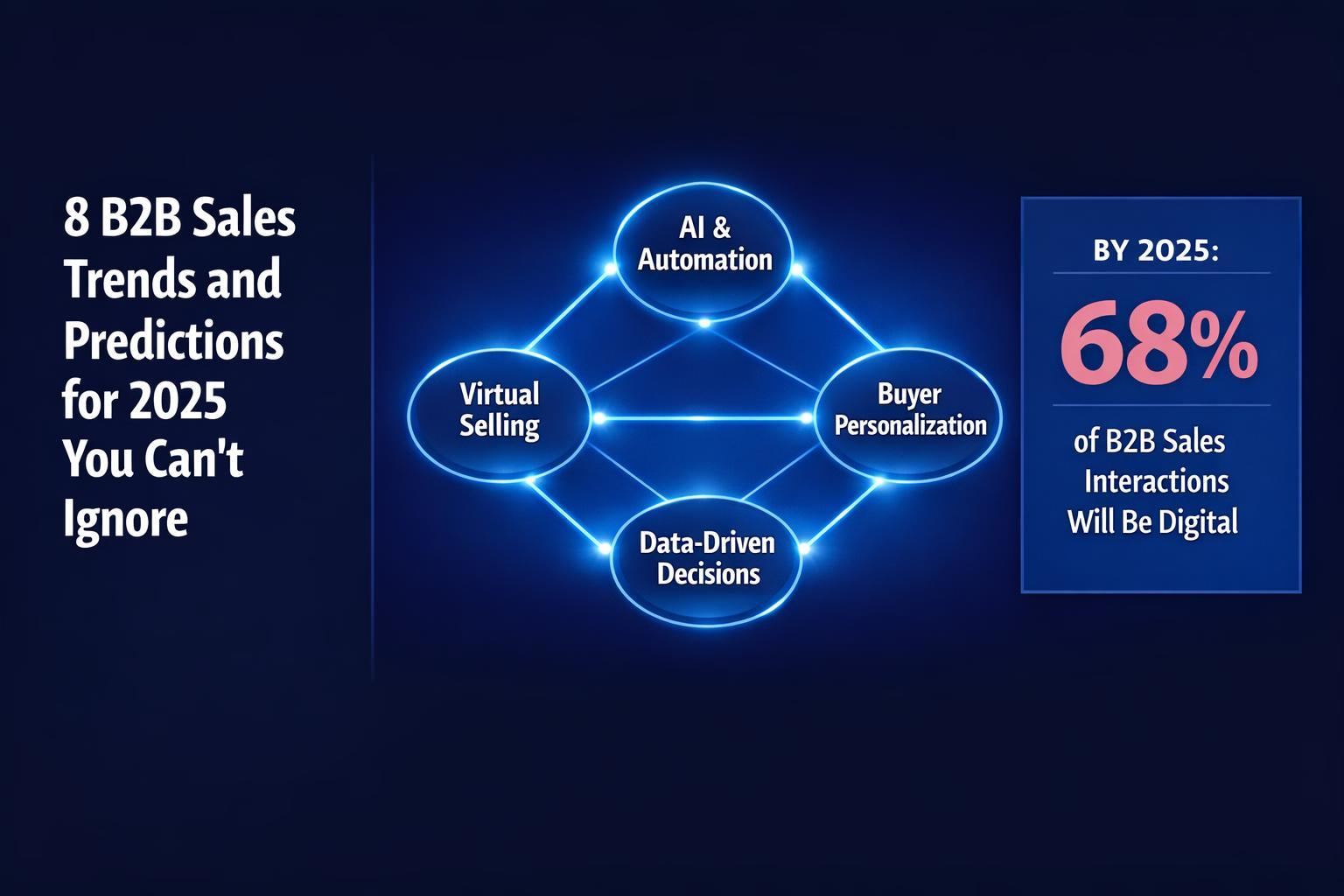 8 B2B Sales Trends and Predictions for 2025 You Can’t Ignore