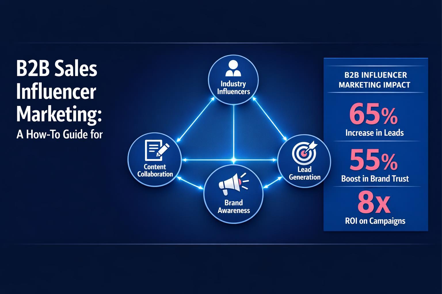 B2B Sales Influencer Marketing: A How-To Guide for 2026 — infographic guide for B2B sales and revenue teams | Revspire