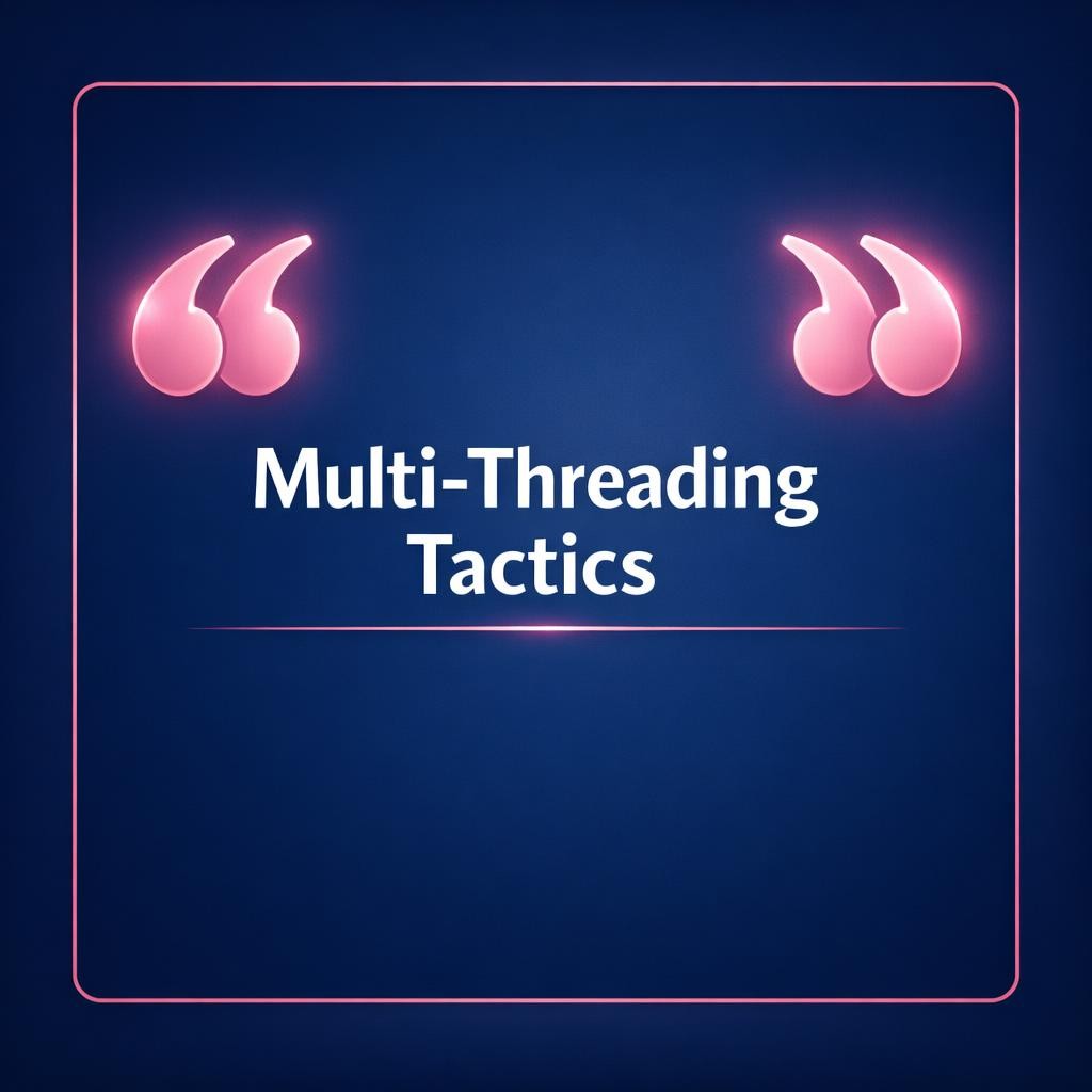 Multi-Threading Tactics — key stats, steps and framework infographic for B2B revenue teams | Revspire