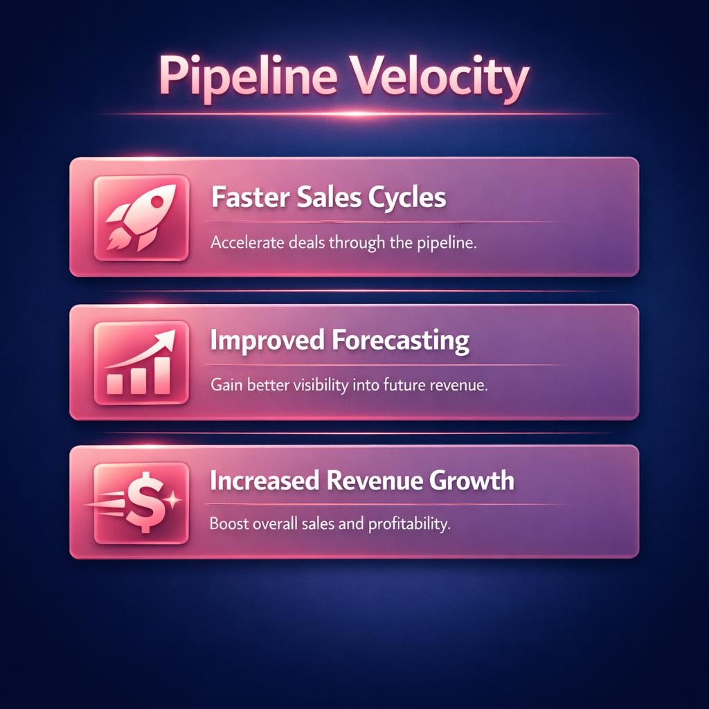 Pipeline Velocity — key stats, steps and framework infographic for B2B revenue teams | Revspire