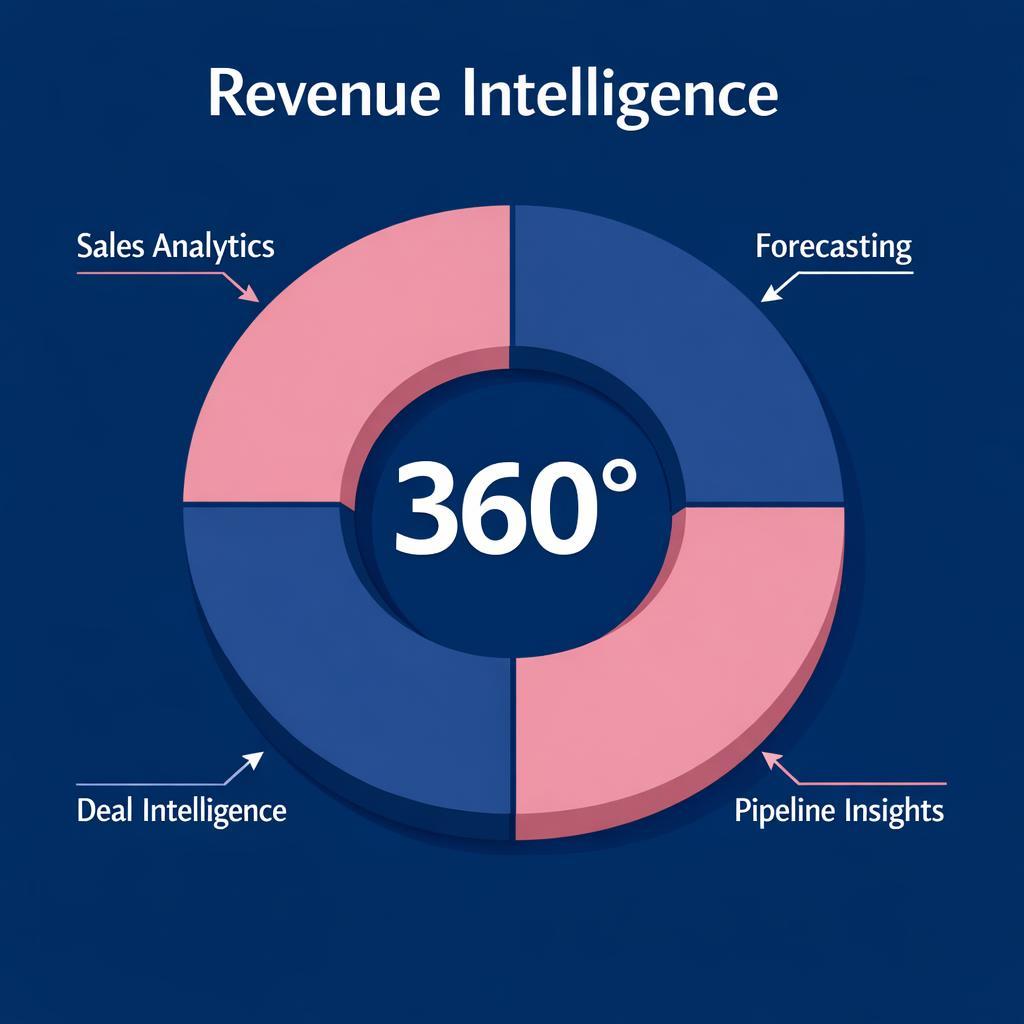 Revenue Intelligence — key stats, steps and framework infographic for B2B revenue teams | Revspire
