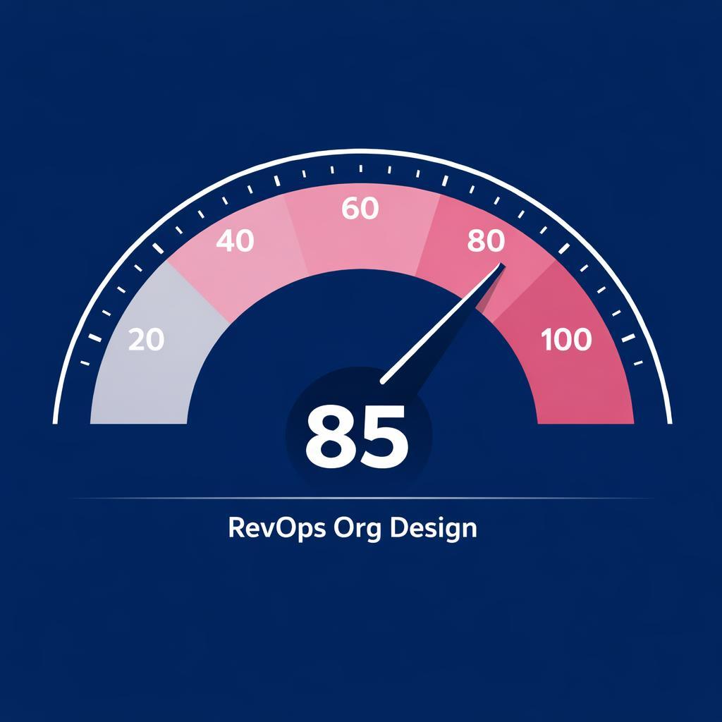 RevOps Org Design — key stats, steps and framework infographic for B2B revenue teams | Revspire