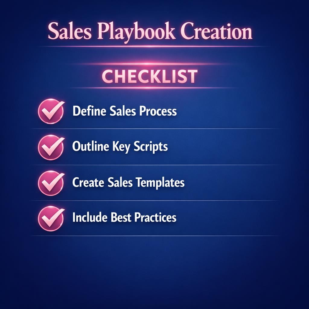 Sales Playbook Creation — key stats, steps and framework infographic for B2B revenue teams | Revspire