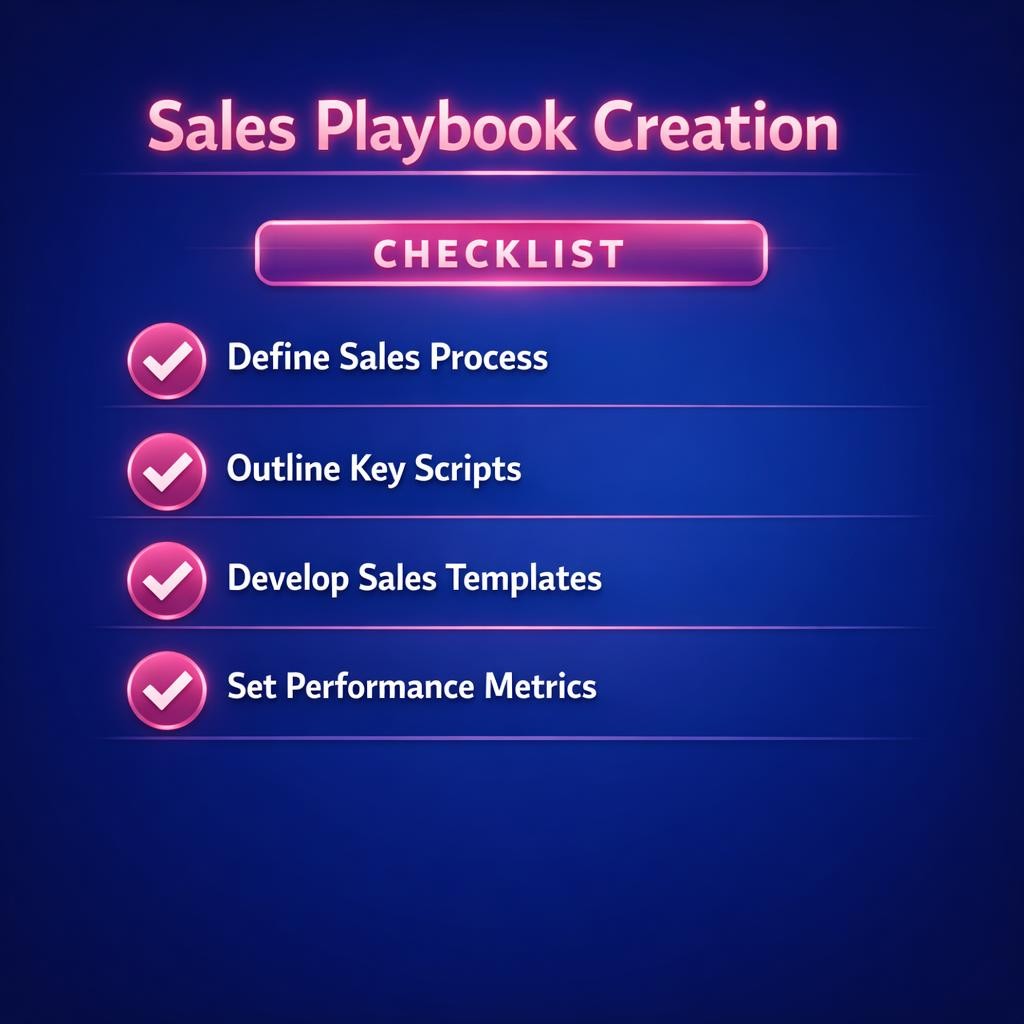 Sales Playbook Creation — key stats, steps and framework infographic for B2B revenue teams | Revspire