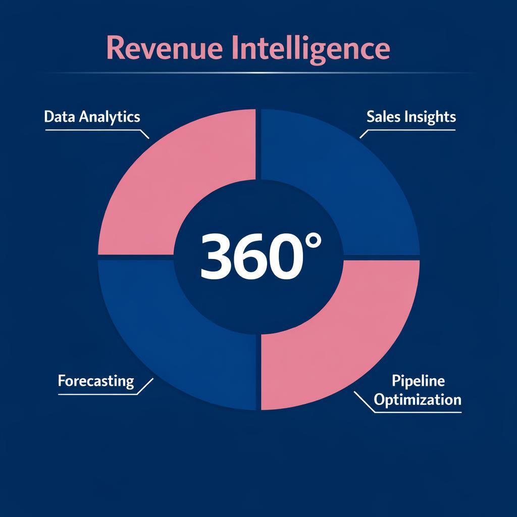 Revenue Intelligence — key stats, steps and framework infographic for B2B revenue teams | Revspire
