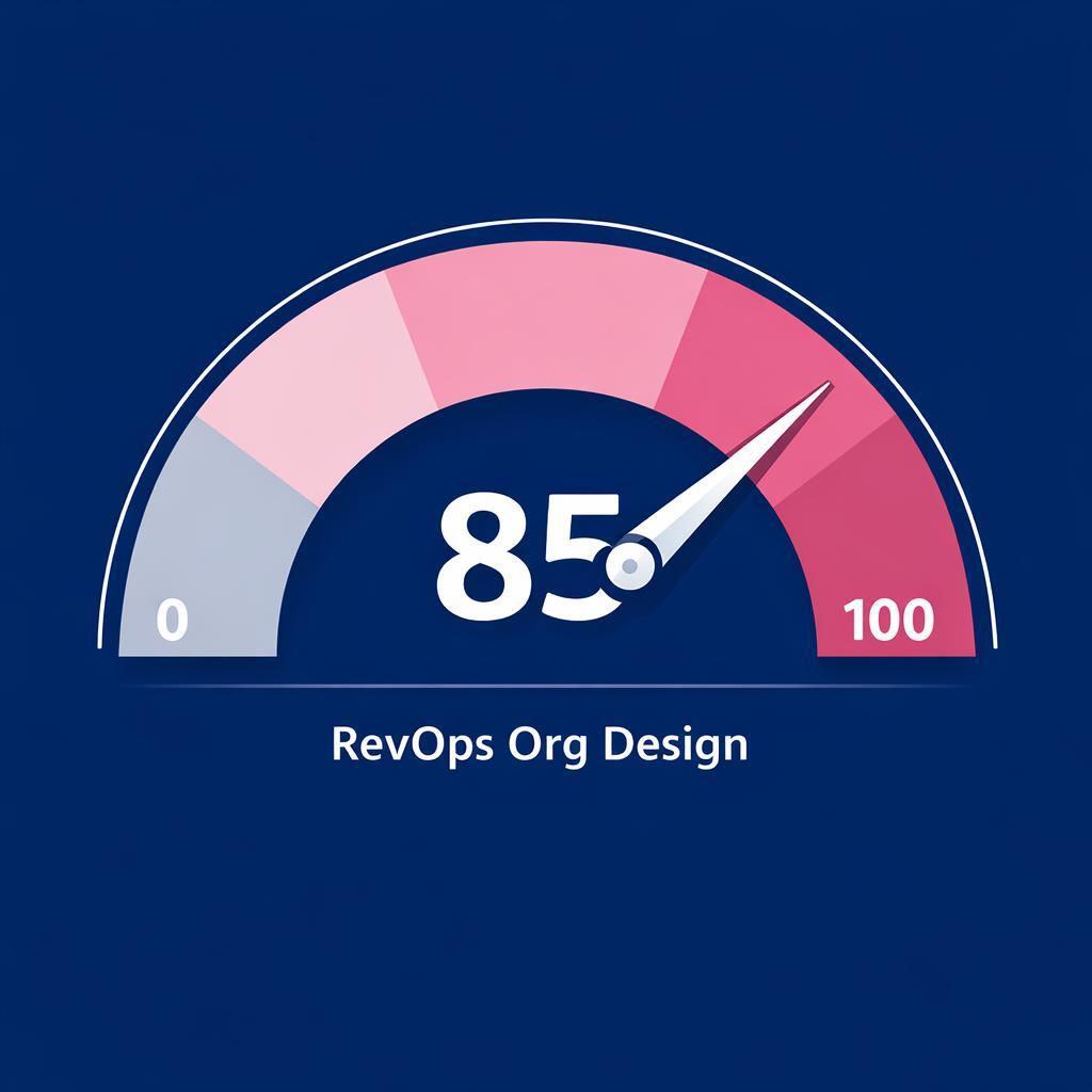 RevOps Org Design — key stats, steps and framework infographic for B2B revenue teams | Revspire