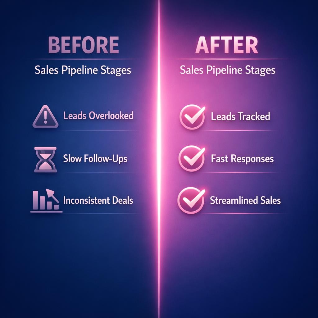 Sales Pipeline Stages — key stats, steps and framework infographic for B2B revenue teams | Revspire