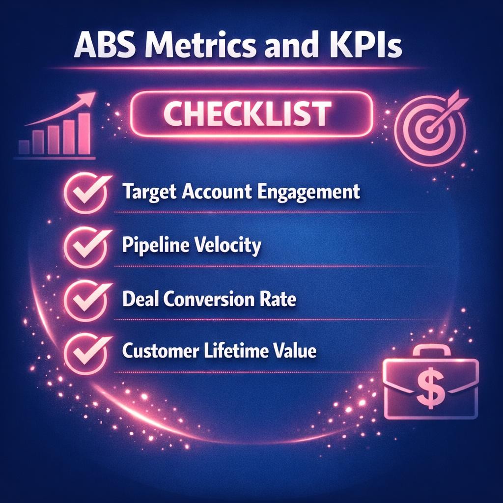 ABS Metrics and KPIs infographic | Revspire