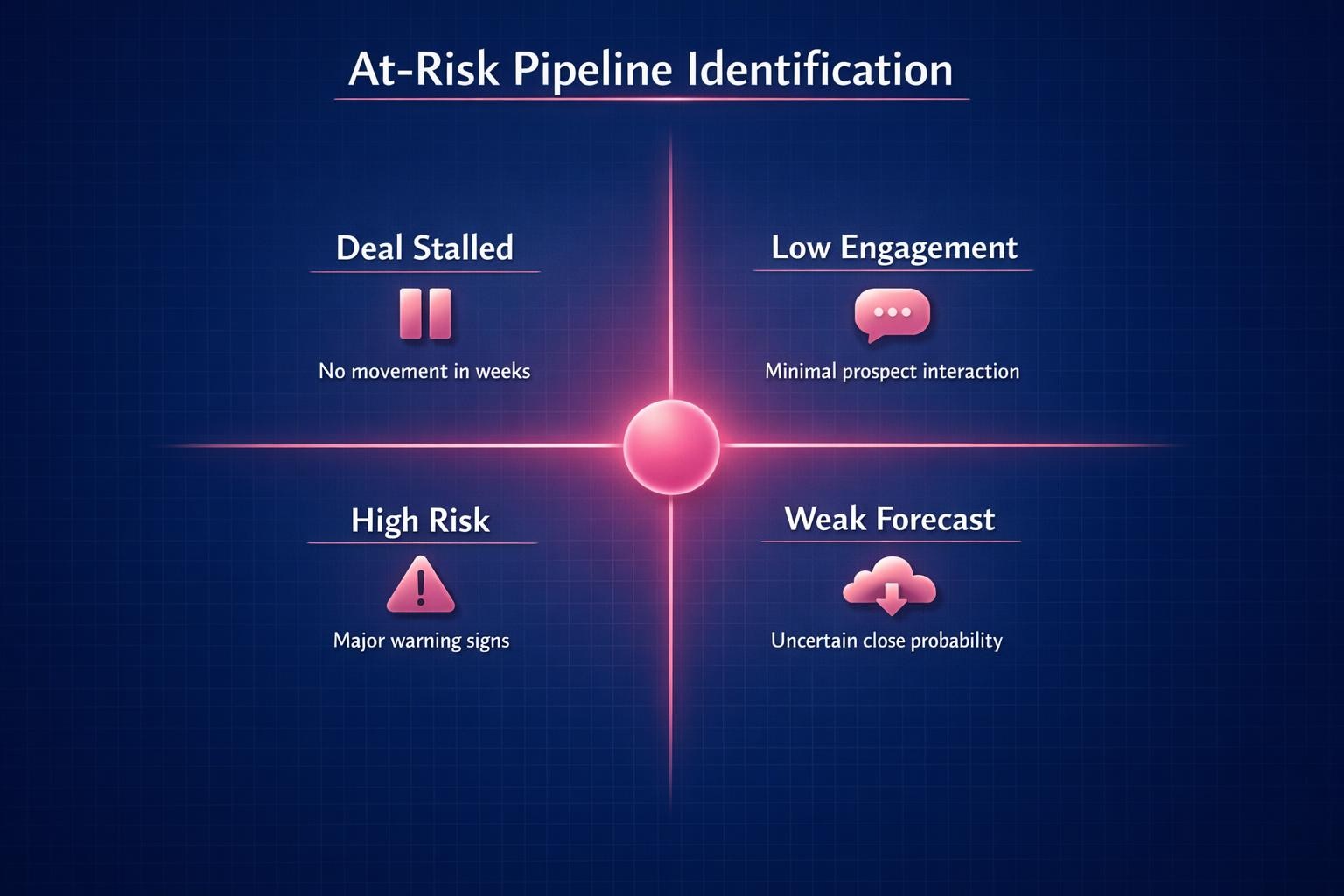 The Biggest At-Risk Pipeline Identification Mistakes Costing Your Team Deals in 2026 — infographic guide for B2B sales and revenue teams | Revspire