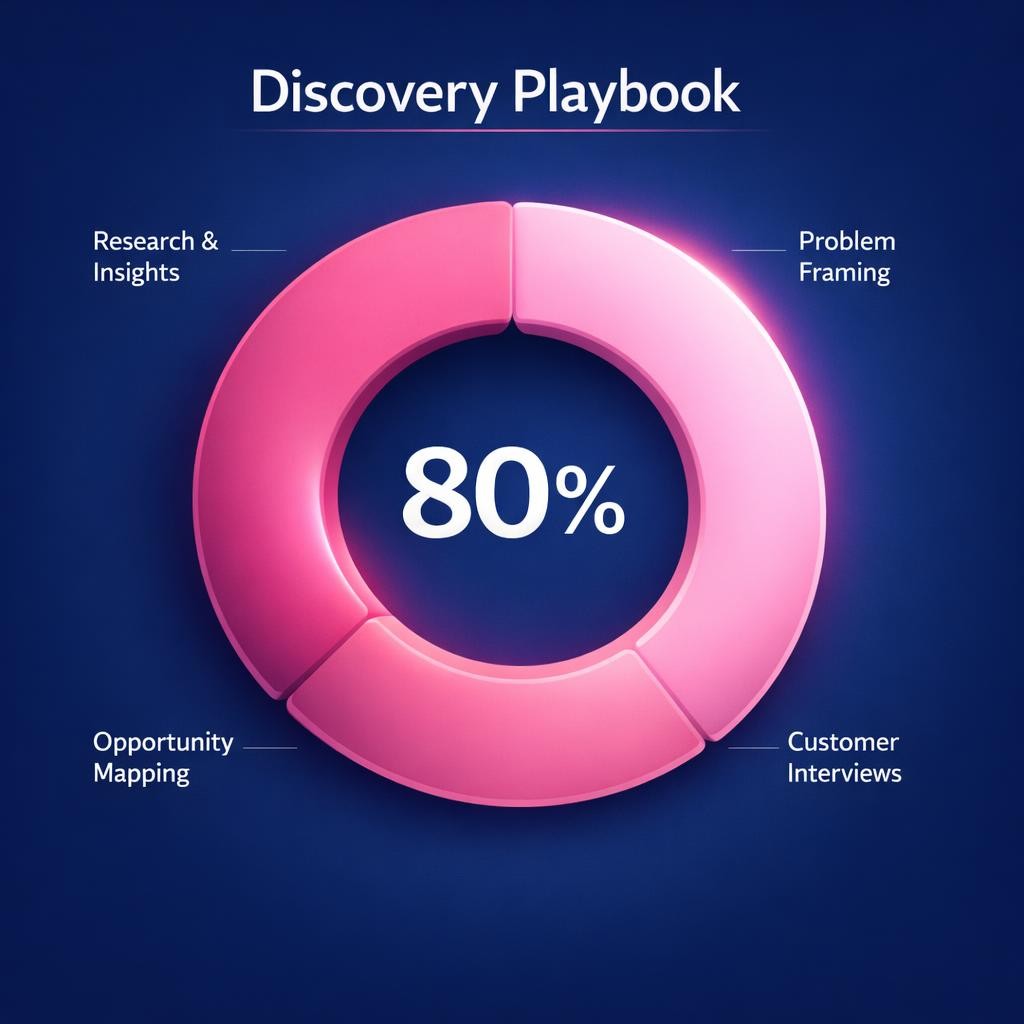 Discovery Playbook — key stats, steps and framework infographic for B2B revenue teams | Revspire