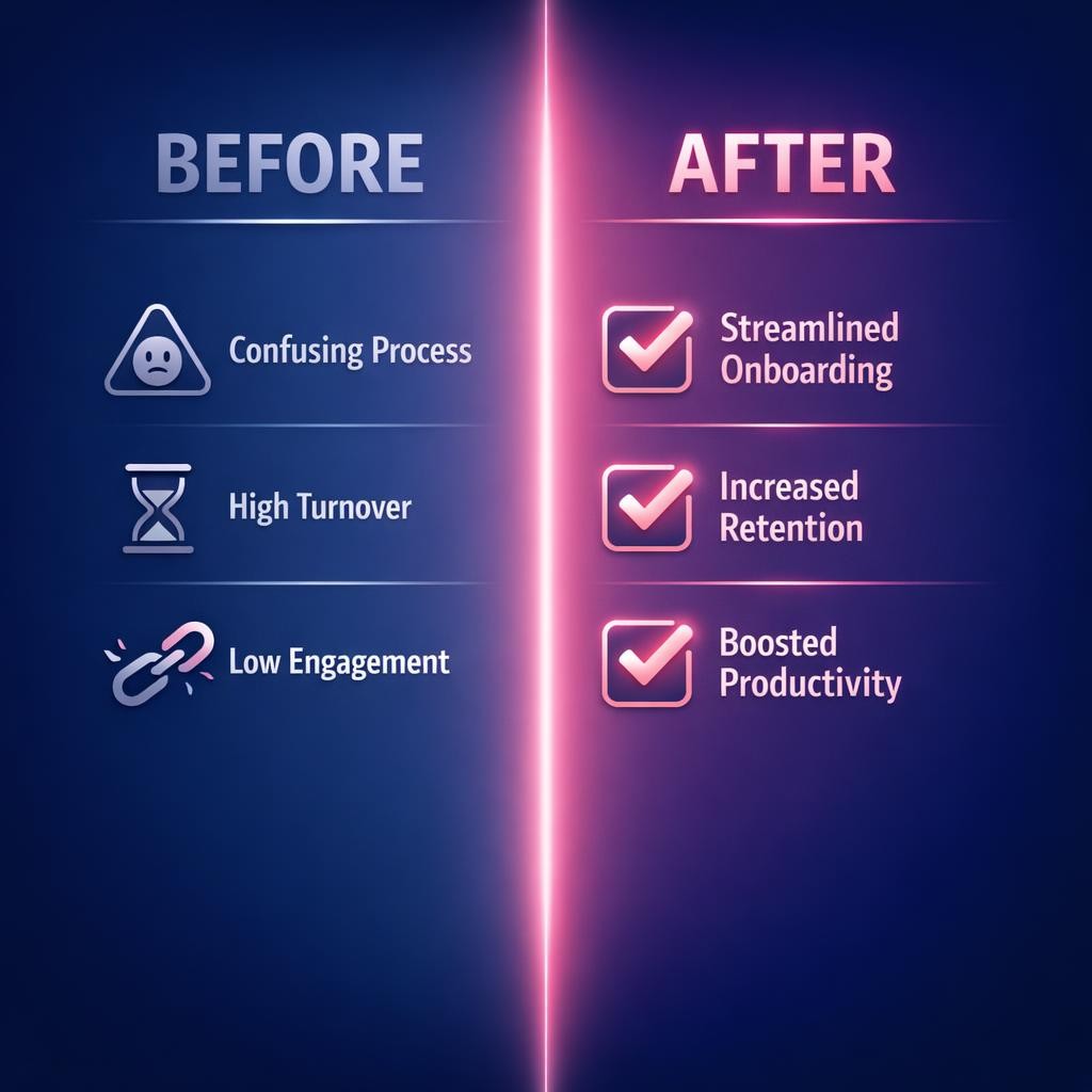 Onboarding and Retention — key stats, steps and framework infographic for B2B revenue teams | Revspire