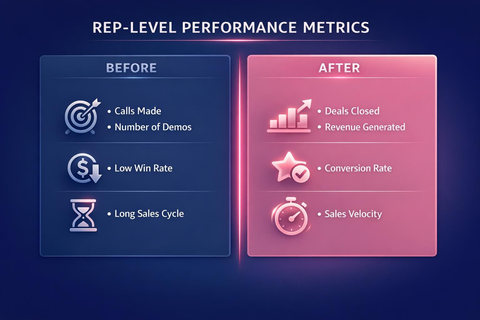 The Biggest Rep-Level Performance Metrics Mistakes Costing Your Team Deals in 2026