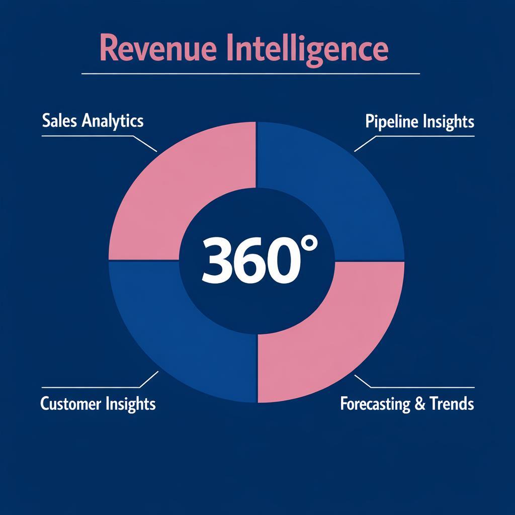 Revenue Intelligence — key stats, steps and framework infographic for B2B revenue teams | Revspire