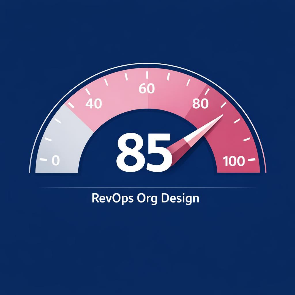 RevOps Org Design — key stats, steps and framework infographic for B2B revenue teams | Revspire