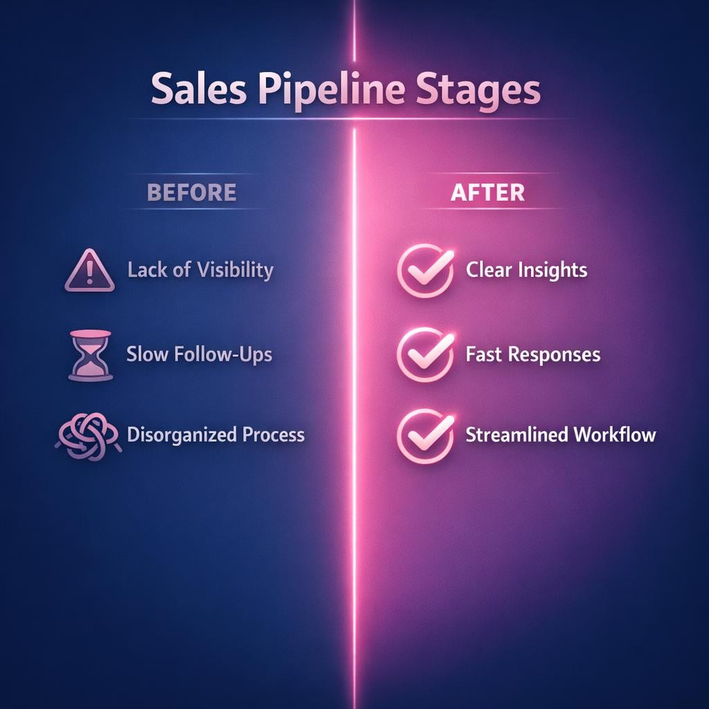 Sales Pipeline Stages — key stats, steps and framework infographic for B2B revenue teams | Revspire