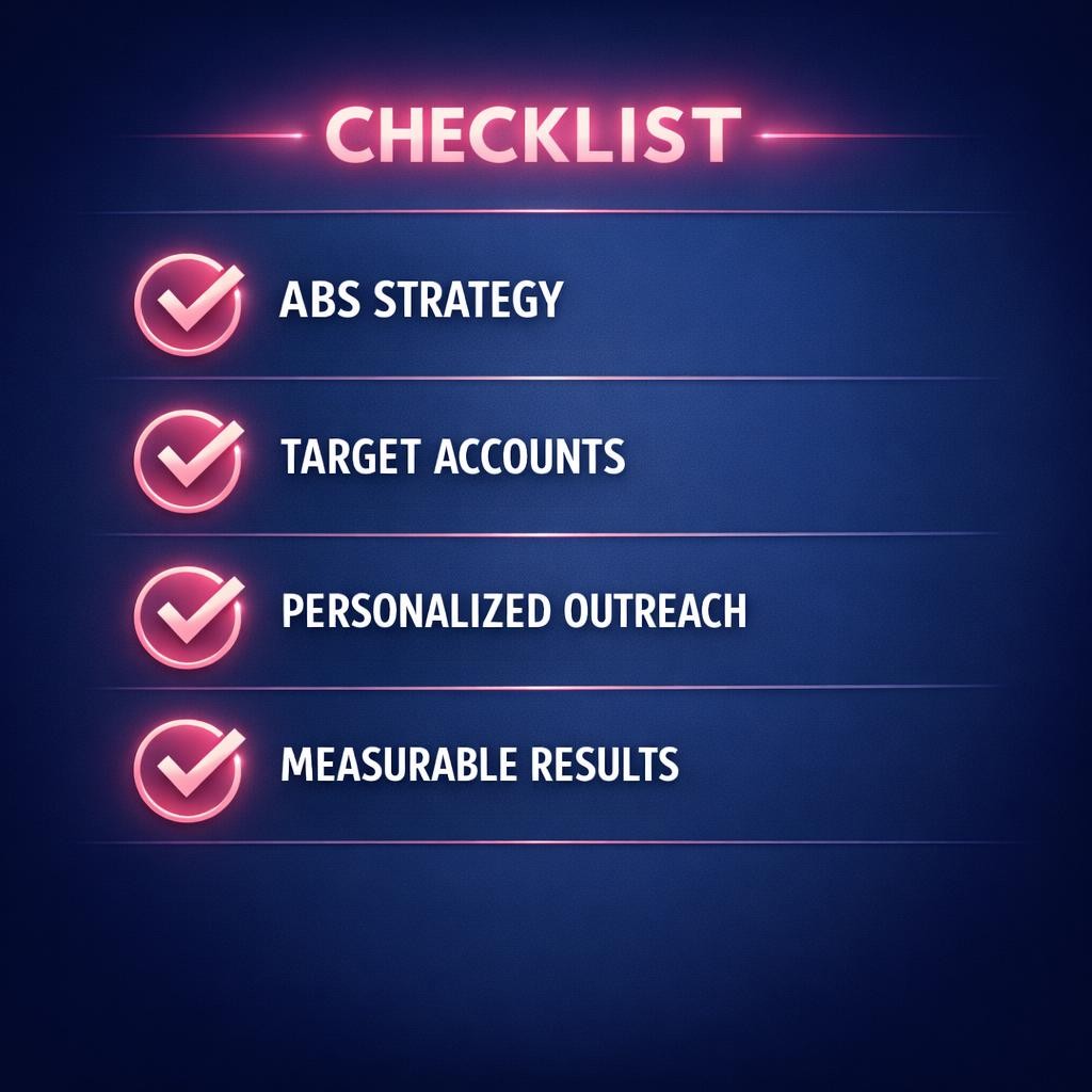 ABS vs Traditional Sales — key stats, steps and framework infographic for B2B revenue teams | Revspire