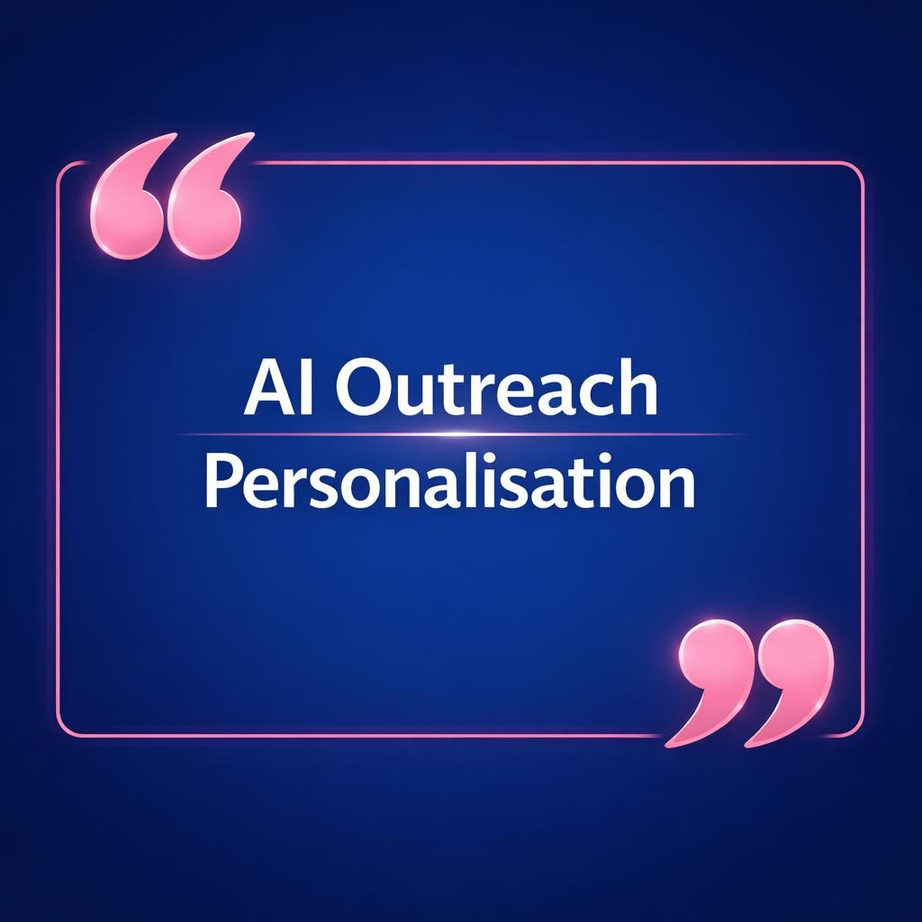 AI Outreach Personalisation — key stats, steps and framework infographic for B2B revenue teams | Revspire