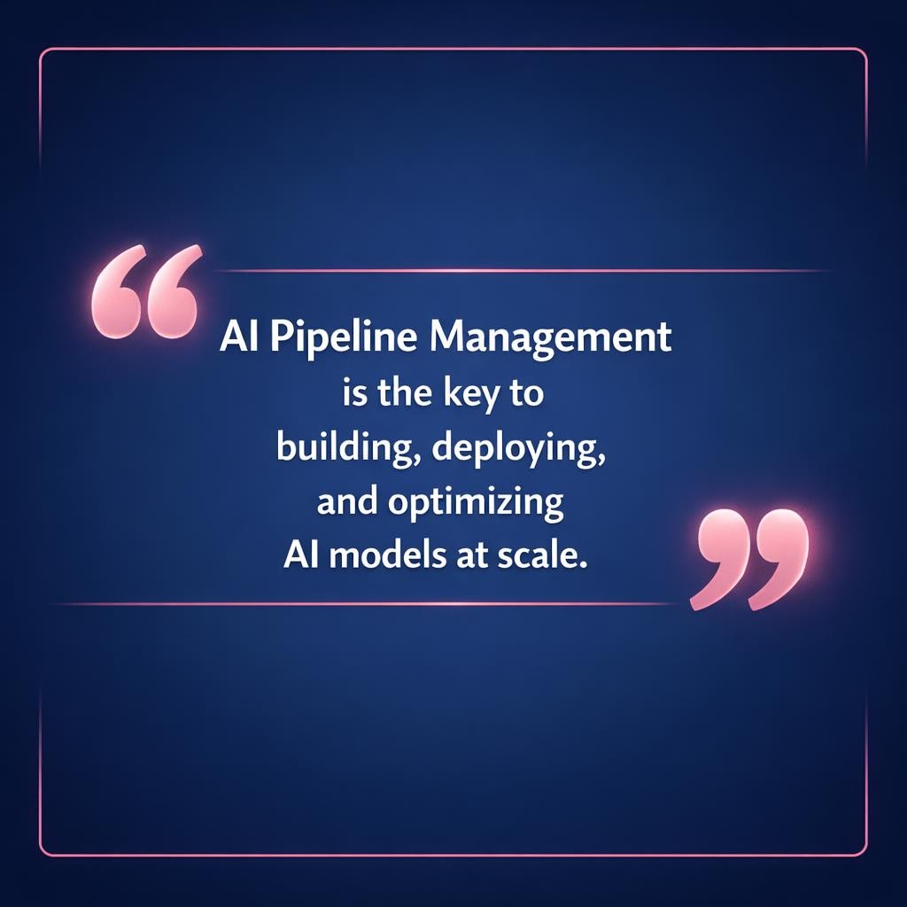 AI Pipeline Management — key stats, steps and framework infographic for B2B revenue teams | Revspire