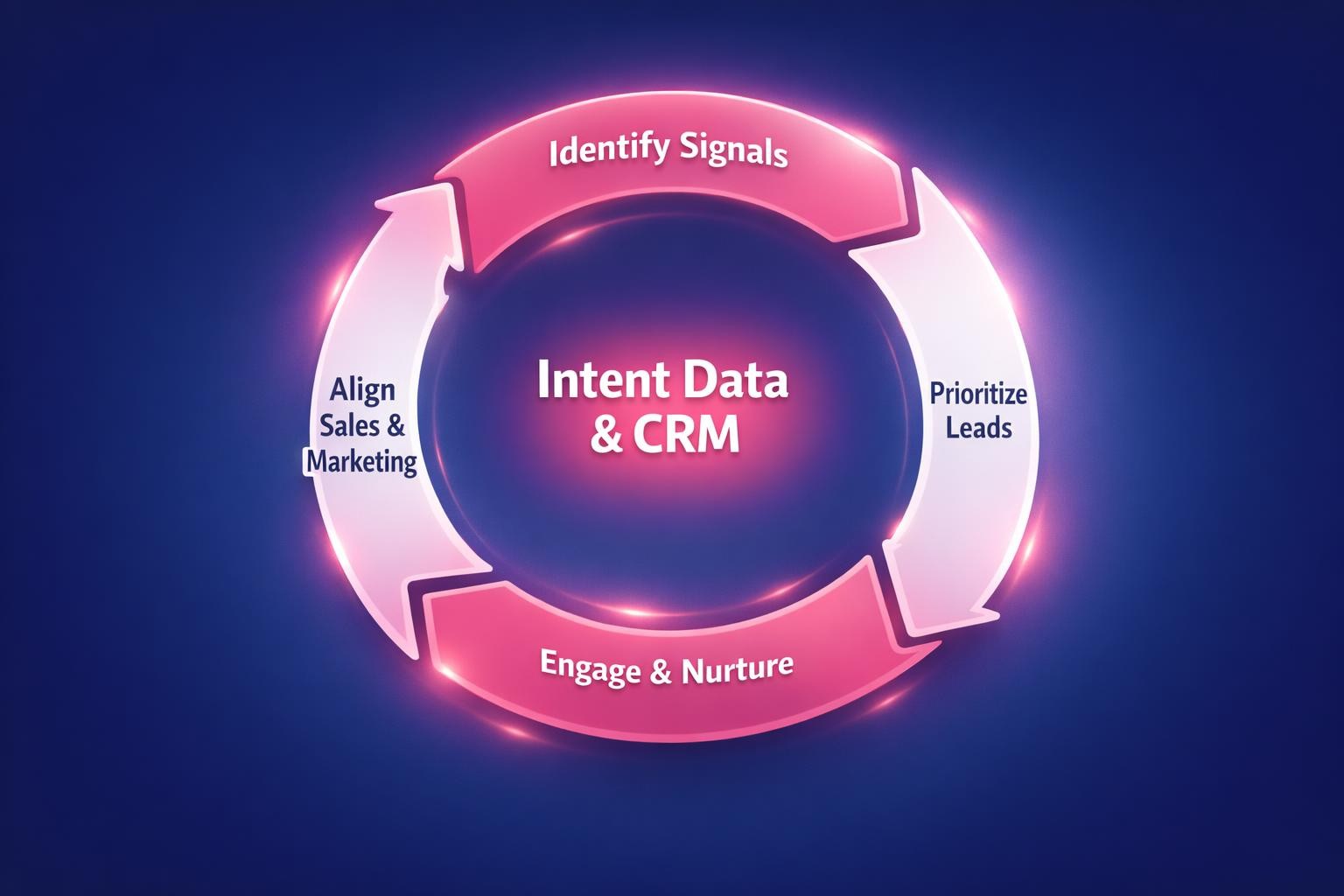 The Complete 2026 Guide to Intent Data and CRM for Revenue Leaders — infographic guide for B2B sales and revenue teams | Revspire
