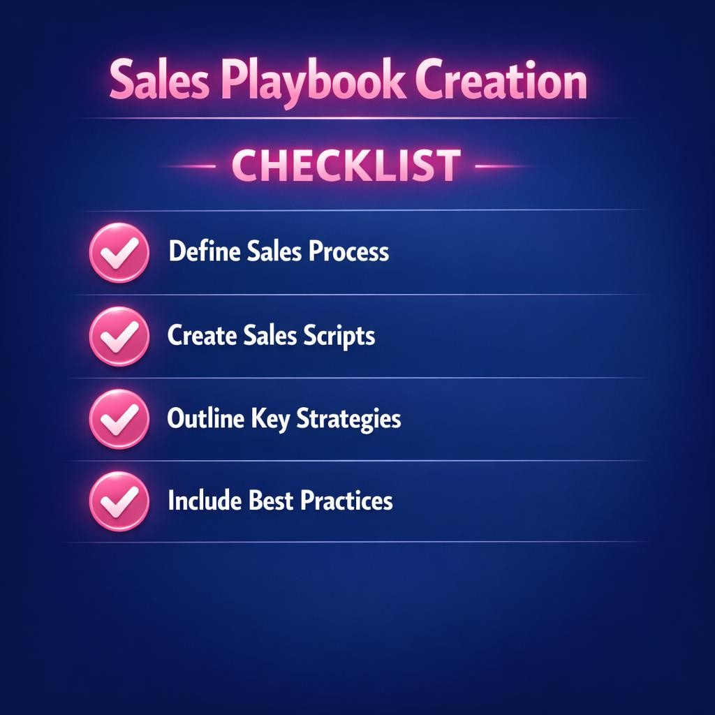 Sales Playbook Creation — key stats, steps and framework infographic for B2B revenue teams | Revspire
