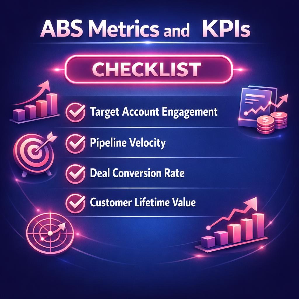 ABS Metrics and KPIs infographic | Revspire