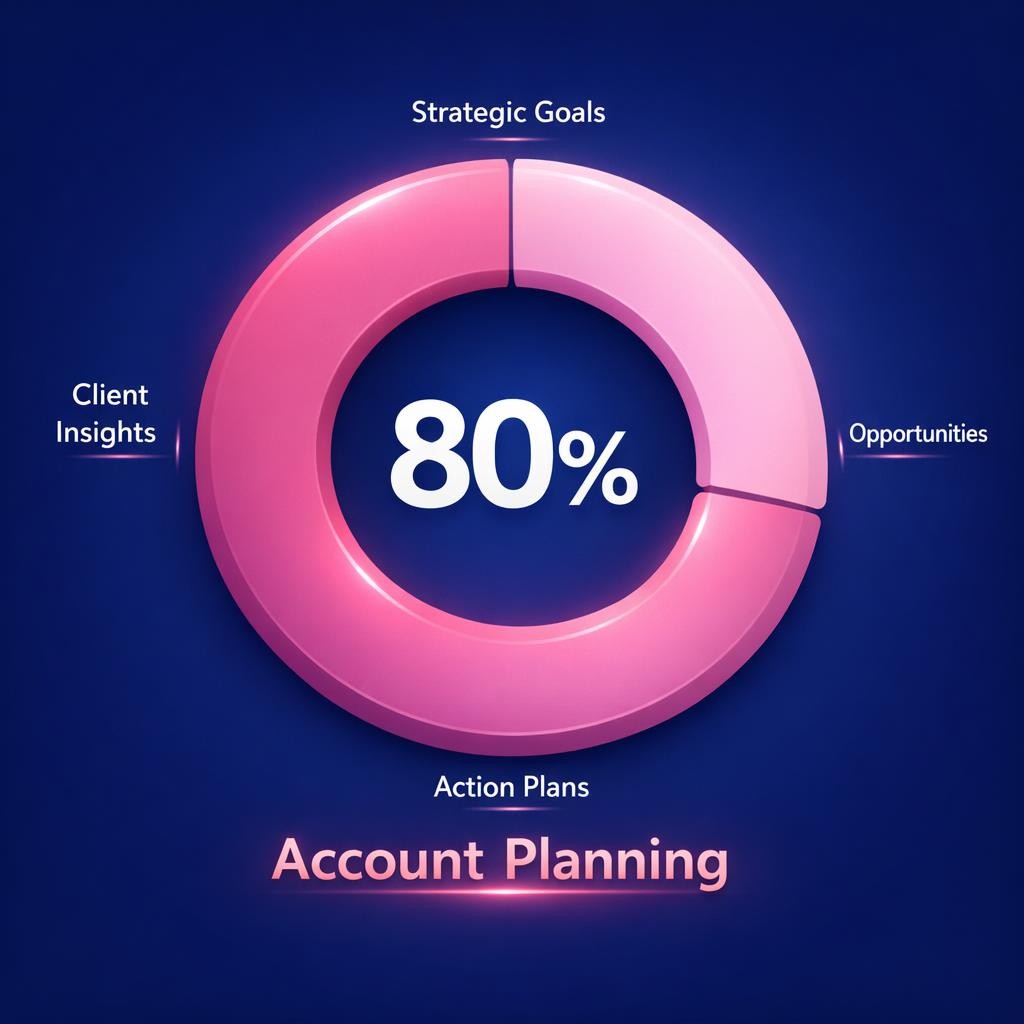 Account Planning — key stats, steps and framework infographic for B2B revenue teams | Revspire