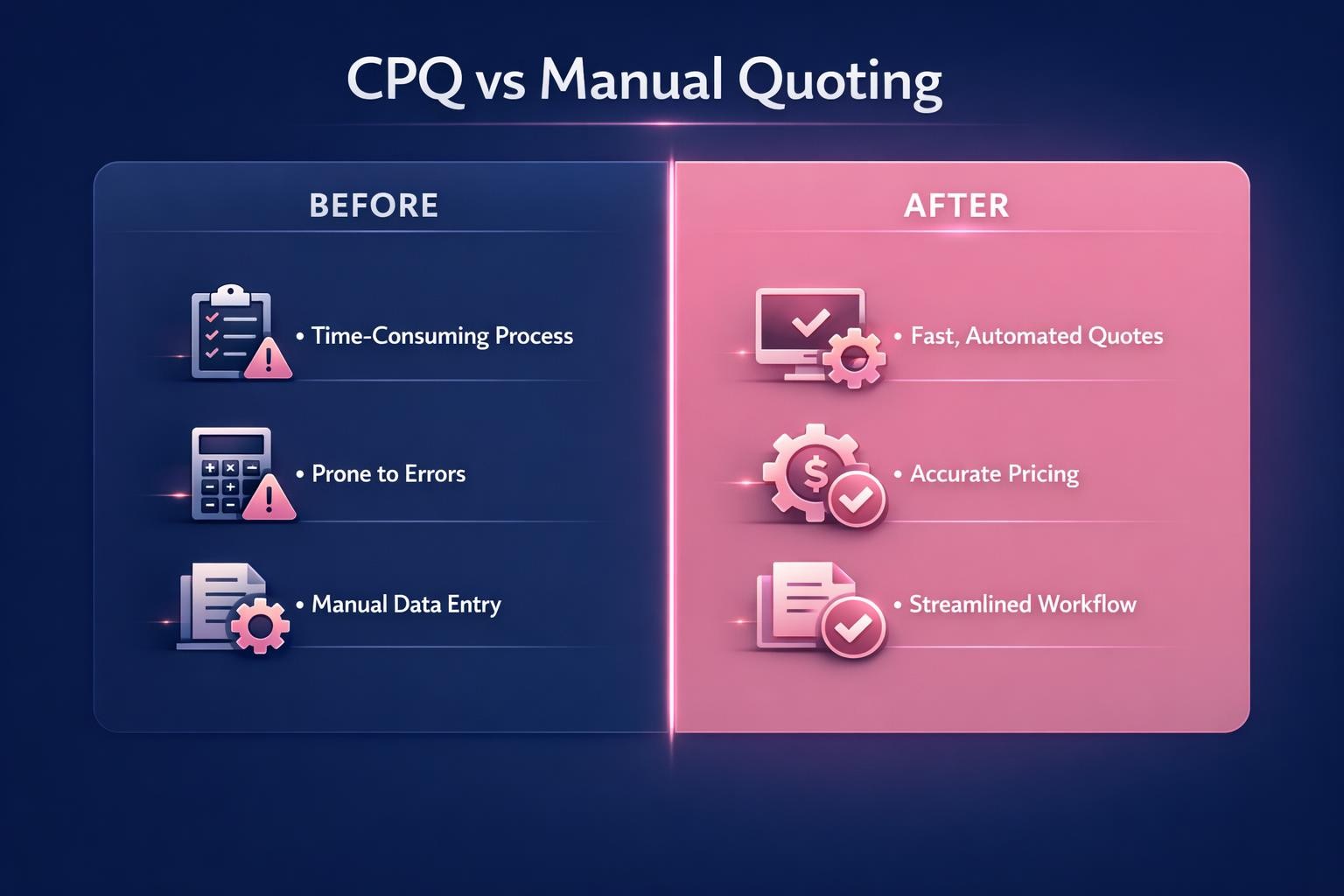 Why CPQ vs Manual Quoting Is the Highest-Leverage Move in B2B Sales
