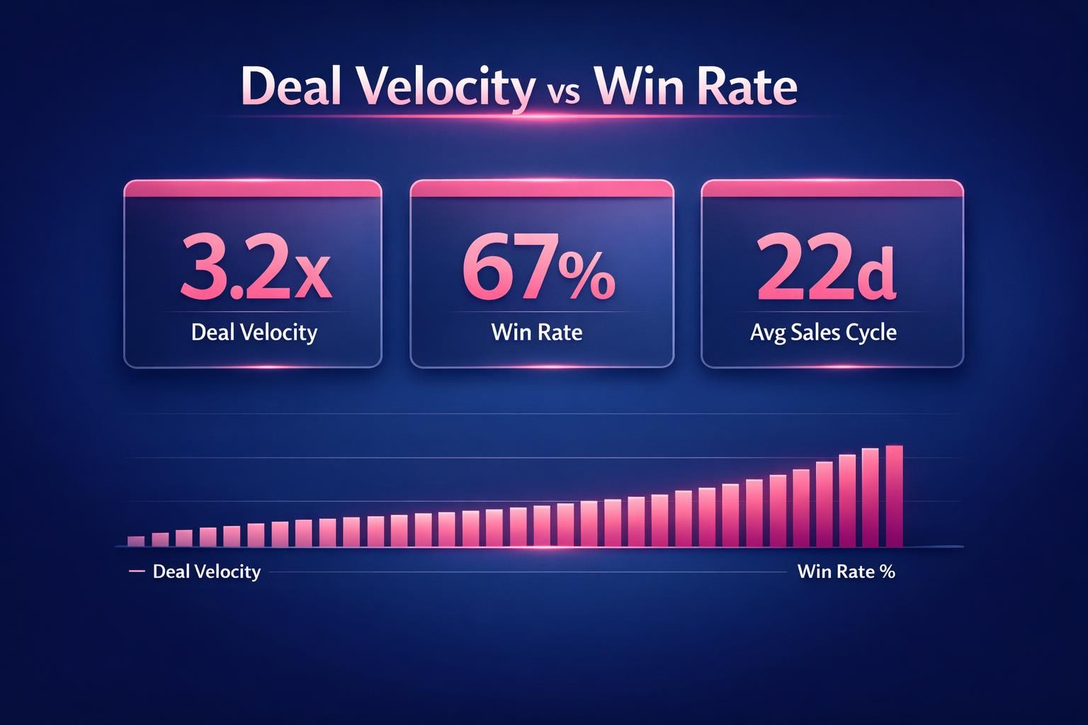Why Deal Velocity vs Win Rate Is the Highest-Leverage Move in B2B Sales