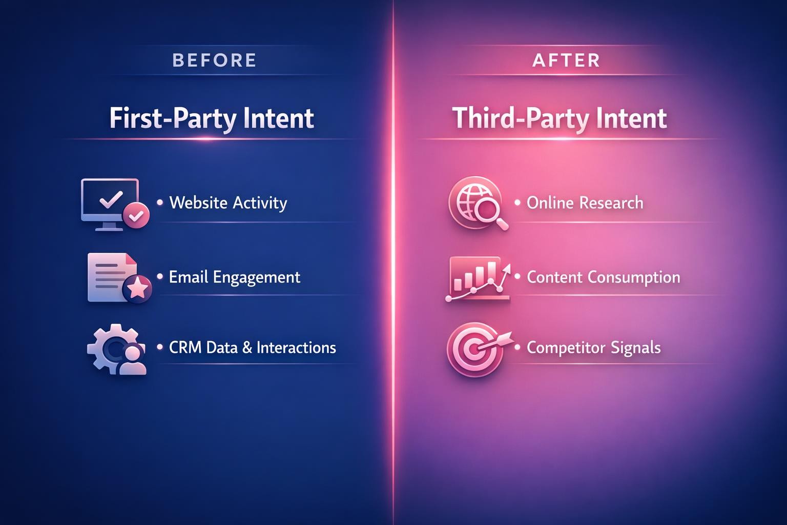 Why First vs Third-Party Intent Is the Highest-Leverage Move in B2B Sales