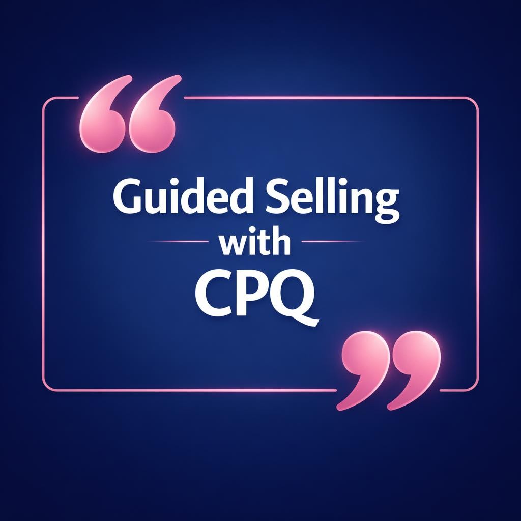 Guided Selling with CPQ — key stats, steps and framework infographic for B2B revenue teams | Revspire