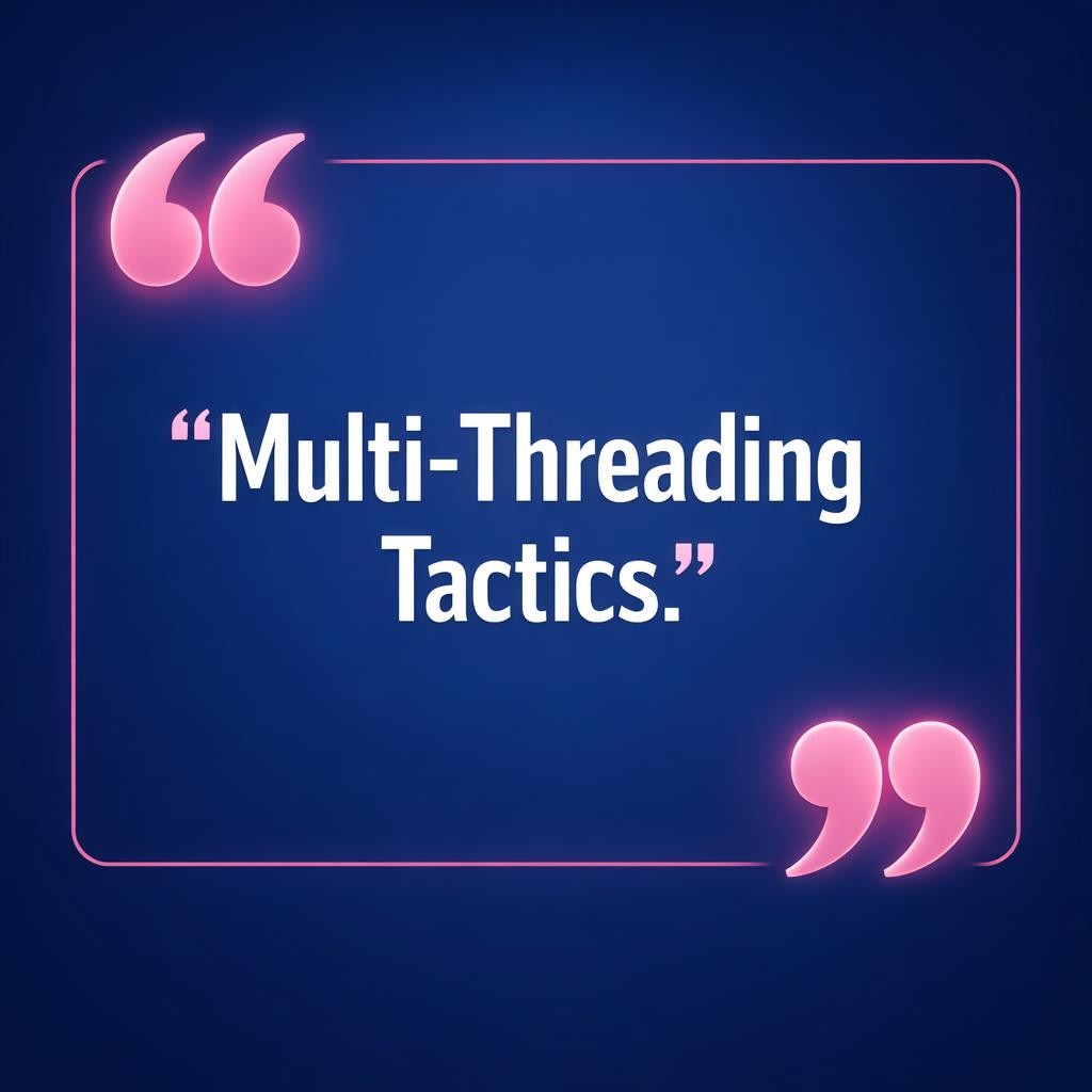 Multi-Threading Tactics — key stats, steps and framework infographic for B2B revenue teams | Revspire