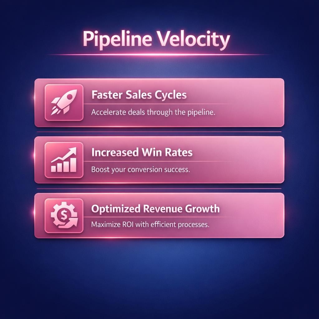 Pipeline Velocity — key stats, steps and framework infographic for B2B revenue teams | Revspire