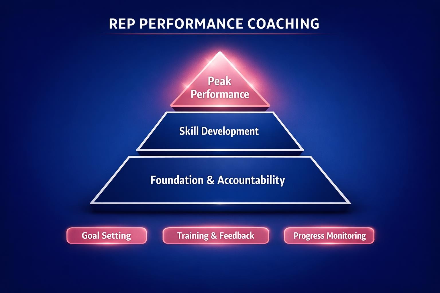 Why Rep Performance Coaching Is the Highest-Leverage Move in B2B Sales — infographic guide for B2B sales and revenue teams | Revspire