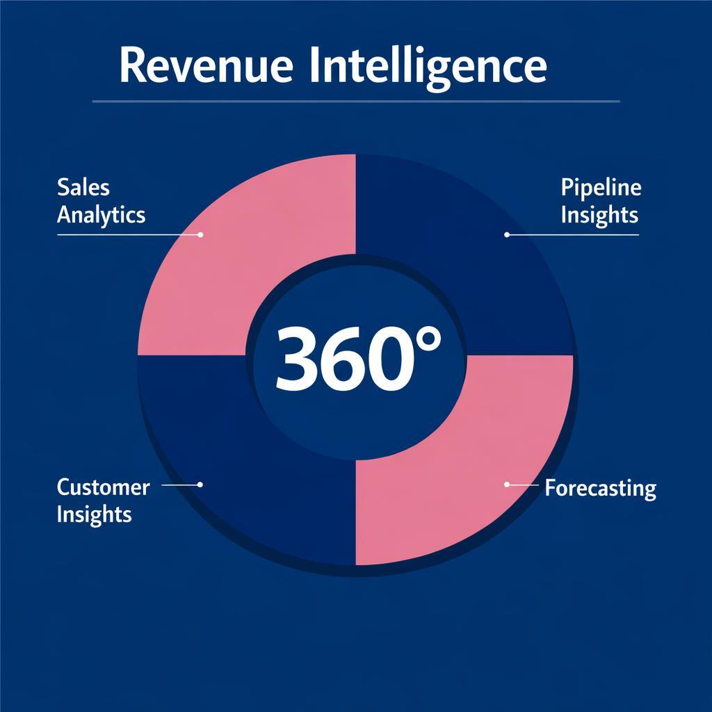 Revenue Intelligence — key stats, steps and framework infographic for B2B revenue teams | Revspire