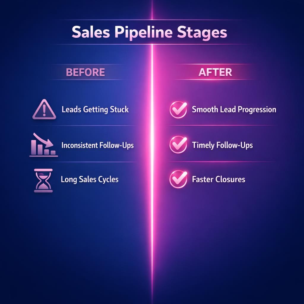 Sales Pipeline Stages — key stats, steps and framework infographic for B2B revenue teams | Revspire